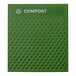 A green Rubbermaid decorative panel with the word "compost" in white.