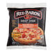 A box of Red Baron Deep Dish Meat Trio Pizza singles.