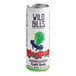 A Wild Bill's Ring Pop Watermelon Soda can with a green diamond and purple design.