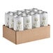A group of Wild Bill's Craft Beverage Co. Vanilla Cream Soda cans in a cardboard box.