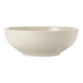 A Libbey Porcelana white porcelain pasta bowl with rolled edges.