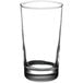 A Libbey clear highball glass with a white background.