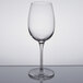 A Reserve by Libbey Renaissance wine glass on a reflective surface.