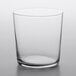 A Libbey Cidra rocks glass on a white surface.