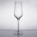 A clear Reserve by Libbey Prism champagne flute.