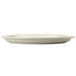 A Libbey Porcelana cream white narrow rim porcelain platter.