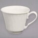 A Homer Laughlin ivory china cup with a handle.