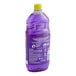 A purple bottle of Fabuloso concentrated lavender-scented multi-purpose cleaner with a yellow lid.