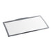A rectangular white and grey lid for an Avantco refrigeration unit.