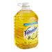 A case of three Fabuloso Lemon Scent Multi-Purpose Cleaner bottles with yellow liquid.