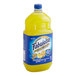 A bottle of Fabuloso Citrus Scent multi-purpose cleaner with yellow liquid inside.