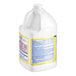 A white jug of Professional Lysol Disinfectant Concentrated Cleaner with a yellow label.