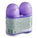 Two Air Wick lavender and chamomile scented deodorant refill canisters with white labels.