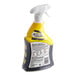 A yellow and black Easy-Off Heavy-Duty Cleaner Degreaser spray bottle with a white and black label.