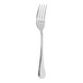 An Abert Enrico stainless steel salad/dessert fork with a silver handle.