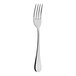 An Abert Matisse stainless steel dinner fork with a silver handle.