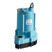 A blue and black Little Giant water pump.