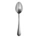 An Abert Matisse stainless steel soup spoon with a silver handle.