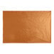 A rectangular orange package of SatinWrap copper tissue paper sheets.