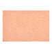 A rectangular peach colored SatinWrap tissue paper sheet.