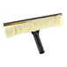 An Ettore yellow and black squeegee with a white handle.