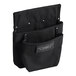 A black Ettore utility pouch with two pockets.