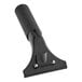An Ettore stainless steel squeegee handle with a foam grip.