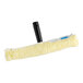 A yellow sponge with a black Ettore handle.