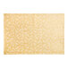 A pack of 240 white tissue paper sheets with a yellow floral pattern.