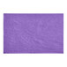 A purple rectangle of SatinWrap tissue paper with a texture.