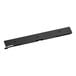 A black metal Ettore Pro+ scraper blade holder with a clip.