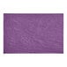 A purple rectangle of SatinWrap Plum Tissue Paper Sheets with a rough texture.