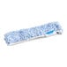 A white window washer sleeve with blue microfiber strips.