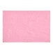 A dark pink rectangular tissue paper sheet.