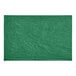 A green rectangular piece of SatinWrap tissue paper with rough edges.
