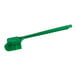 A green plastic Lavex pot scrub brush with a handle.
