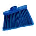 A Lavex blue broom head with connection threads.