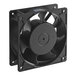 A black Estella cooling fan for PEM4 and PEM9 in a white room.