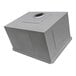 A white square box with a Ruvati label and a hole in the top.