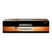 A black rectangular box with orange and white text reading "Duracell Coppertop Alkaline Batteries 36/Pack"