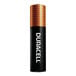 A close-up of a Duracell AAA battery.