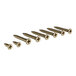 A set of gold screws for Lancaster Table & Seating Golden Vein Church Chairs.