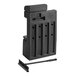 A black plastic Lavex windshield wash station attachment with a black handle.