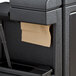 A black Lavex Windshield Wash Station Attachment with a paper towel dispenser and squeegee.