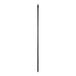 A black metal Lavex broom handle with a white background.