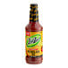 A bottle of Zing Zang Michelada Mix with a red and white label.