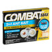 A case of 4 boxes of Combat Max 2-in-1 Ant Bait on a counter.