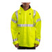 A man wearing a Tingley yellow hi-vis jacket.