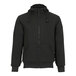 A black Tingley Workreation zip-up sweatshirt with a hood.