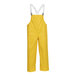 Tingley American yellow overalls with suspenders.